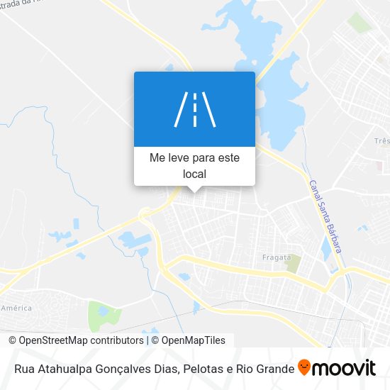 Rua Atahualpa Gonçalves Dias mapa