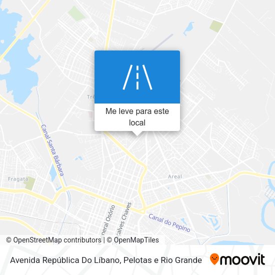 Avenida República Do Líbano mapa