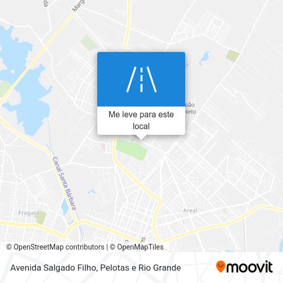 Avenida Salgado Filho mapa
