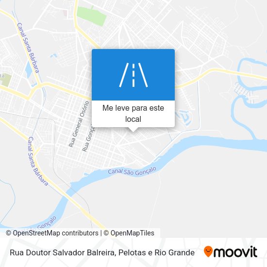 Rua Doutor Salvador Balreira mapa