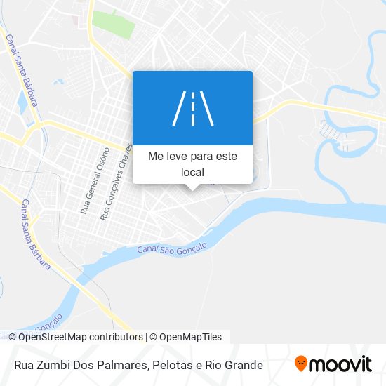 Rua Zumbi Dos Palmares mapa
