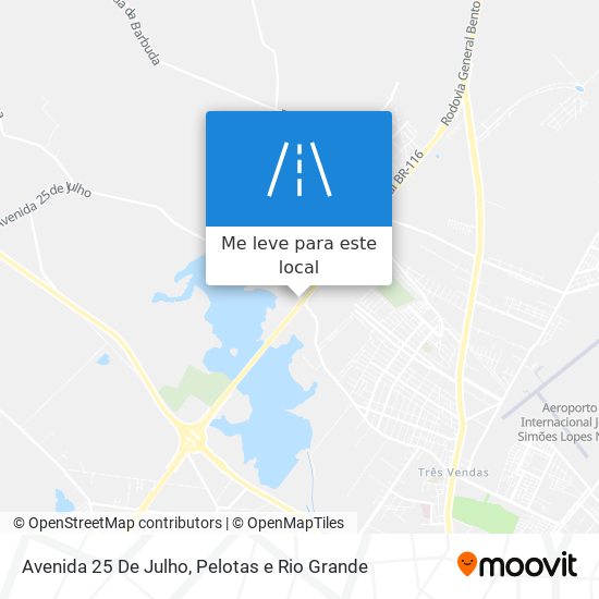 Avenida 25 De Julho mapa