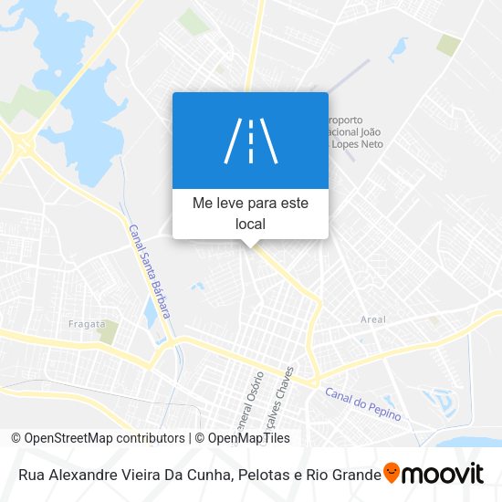 Rua Alexandre Vieira Da Cunha mapa