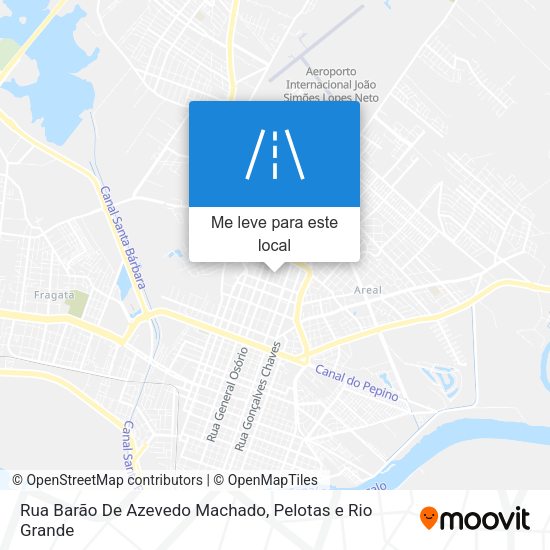Rua Barão De Azevedo Machado mapa