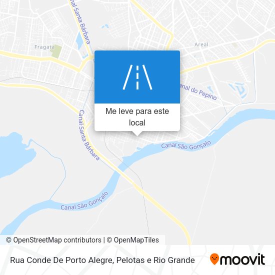 Rua Conde De Porto Alegre mapa