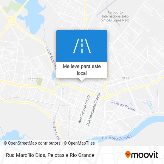 Rua Marcílio Dias mapa