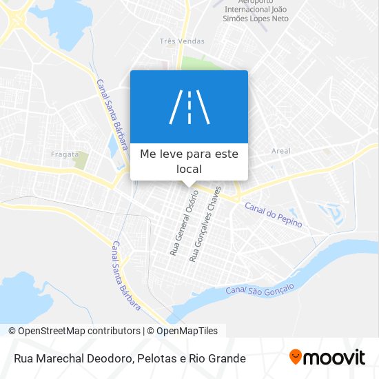 Rua Marechal Deodoro mapa