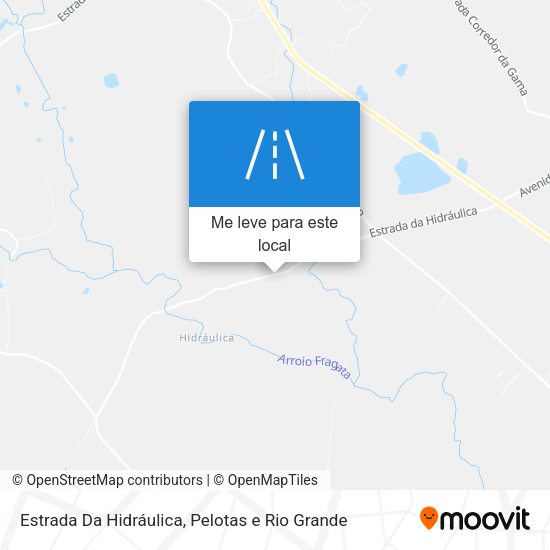 Estrada Da Hidráulica mapa
