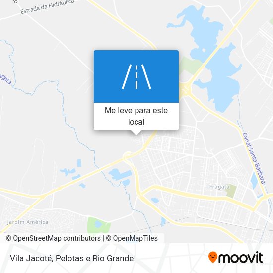 Vila Jacoté mapa