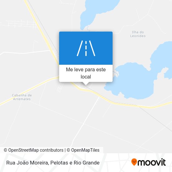 Rua João Moreira mapa