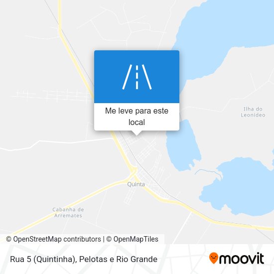 Rua 5 (Quintinha) mapa