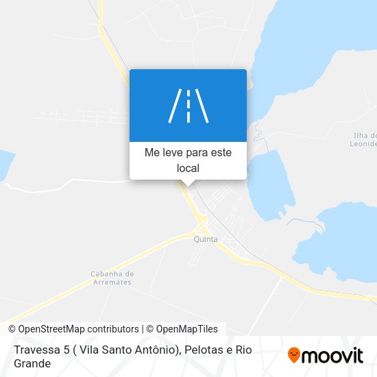 Travessa 5 ( Vila Santo Antônio) mapa