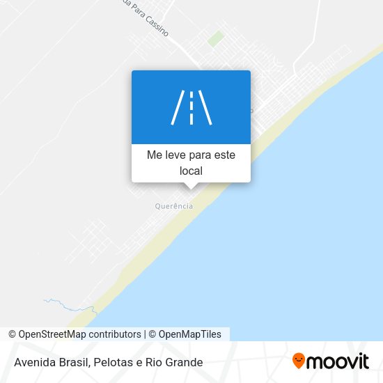 Avenida Brasil mapa
