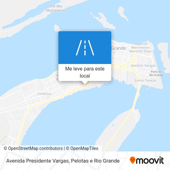 Avenida Presidente Vargas mapa