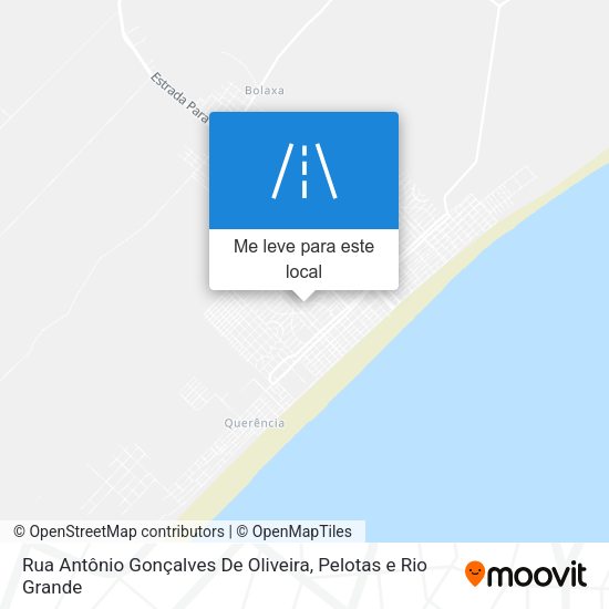 Rua Antônio Gonçalves De Oliveira mapa