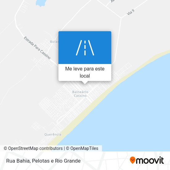 Rua Bahia mapa