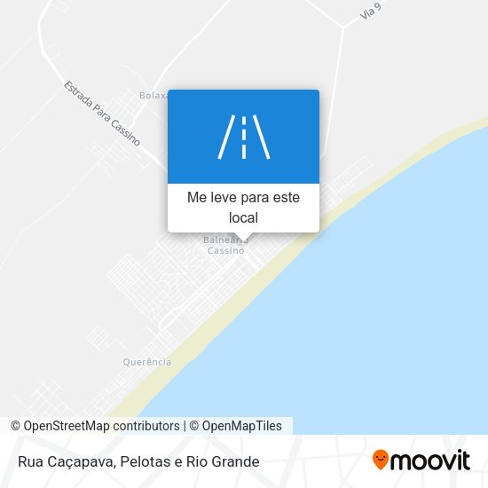 Rua Caçapava mapa