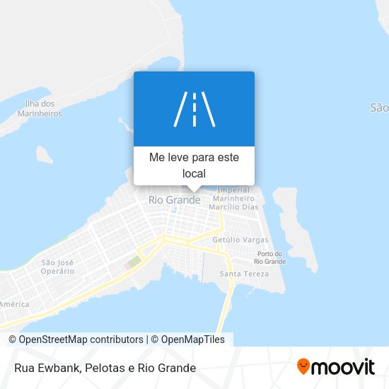 Rua Ewbank mapa