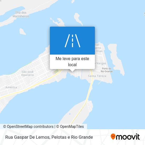 Rua Gaspar De Lemos mapa