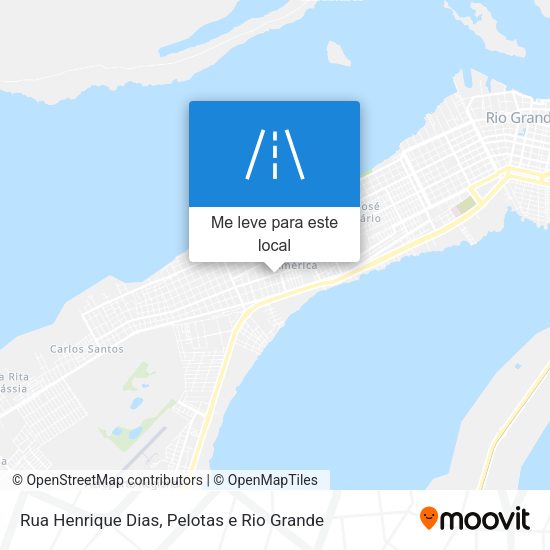 Rua Henrique Dias mapa