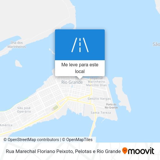 Rua Marechal Floriano Peixoto mapa