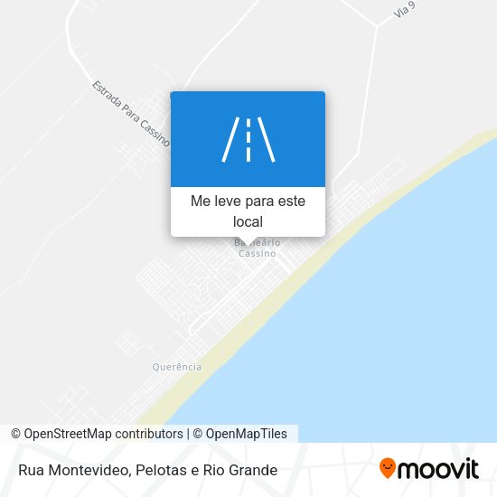 Rua Montevideo mapa