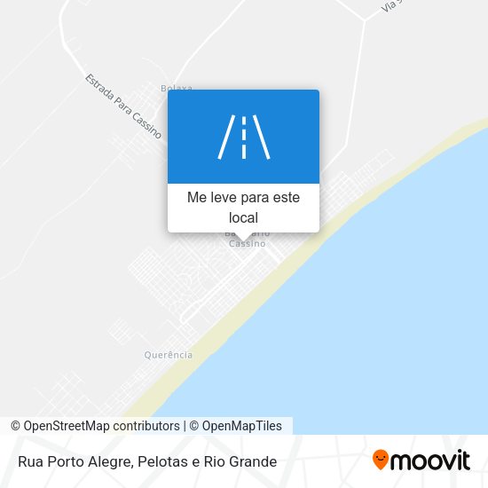 Rua Porto Alegre mapa