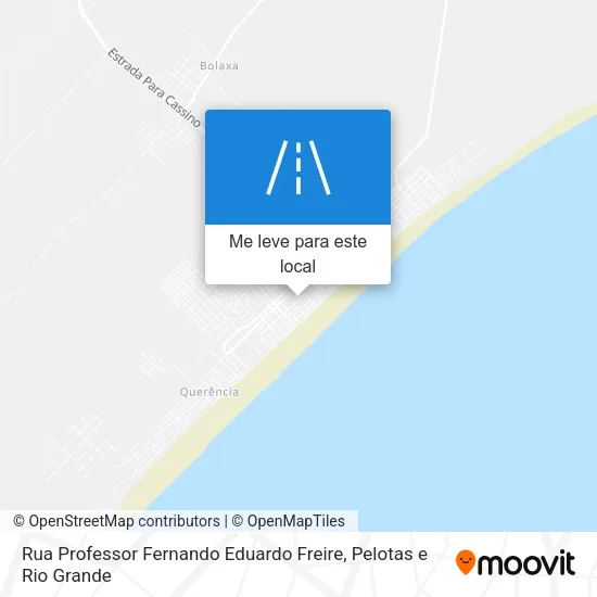 Rua Professor Fernando Eduardo Freire mapa