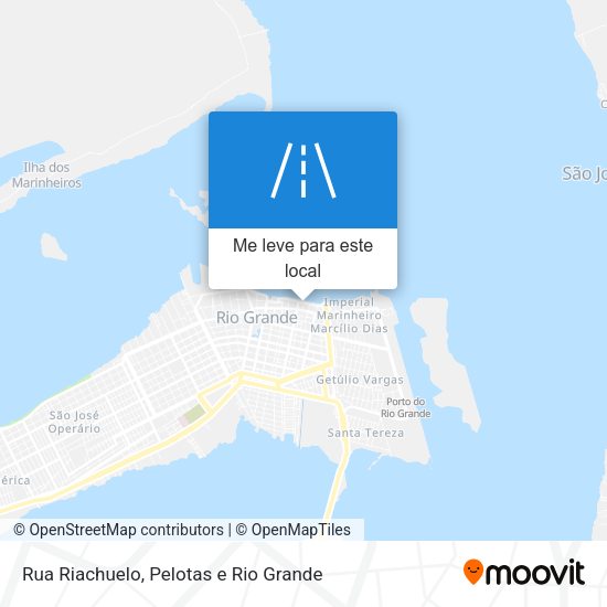 Rua Riachuelo mapa