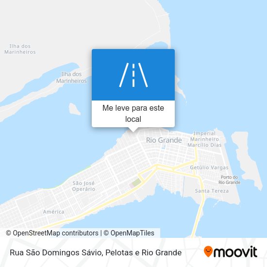 Rua São Domingos Sávio mapa