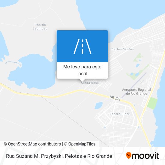 Rua Suzana M. Przybyski mapa