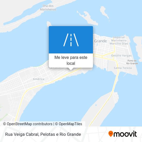 Rua Veiga Cabral mapa