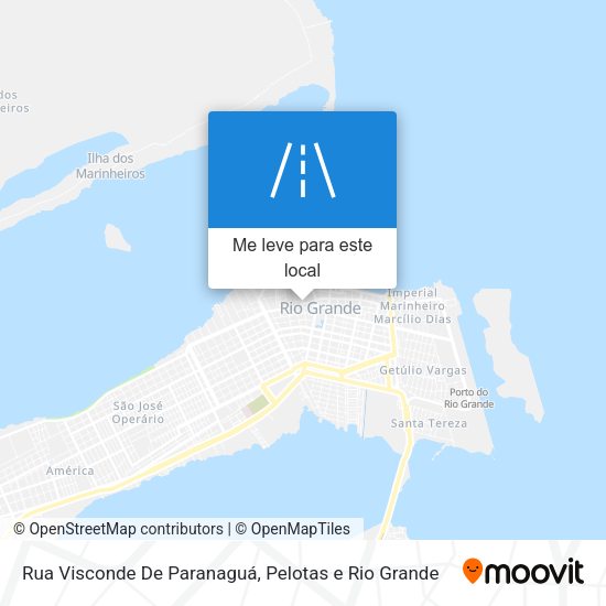 Rua Visconde De Paranaguá mapa
