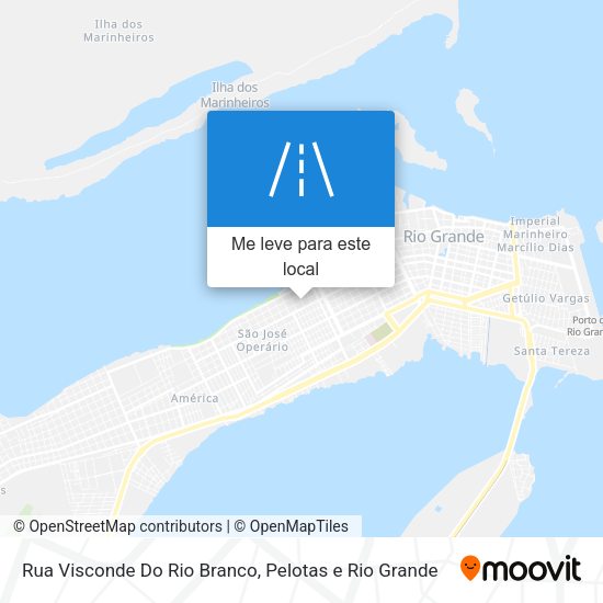 Rua Visconde Do Rio Branco mapa