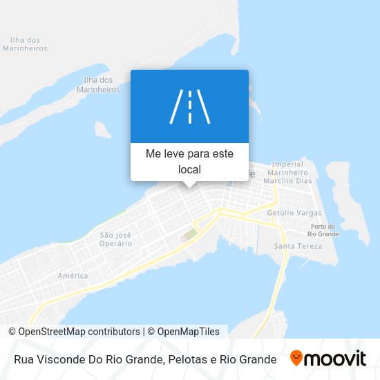 Rua Visconde Do Rio Grande mapa
