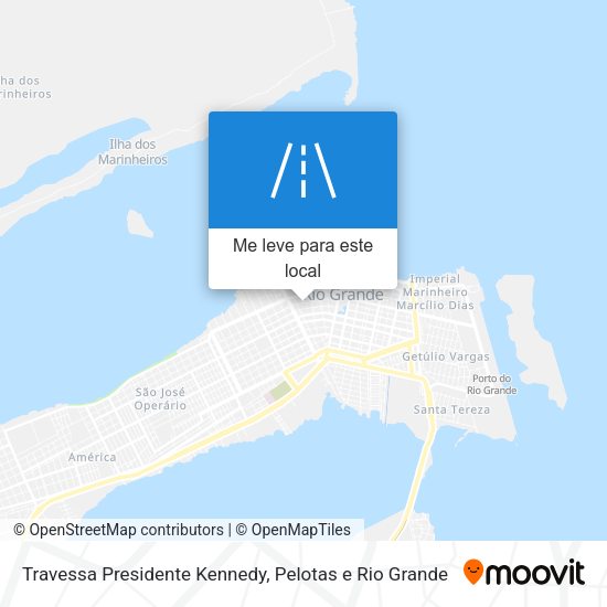 Travessa Presidente Kennedy mapa