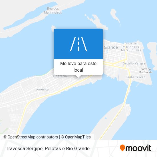 Travessa Sergipe mapa