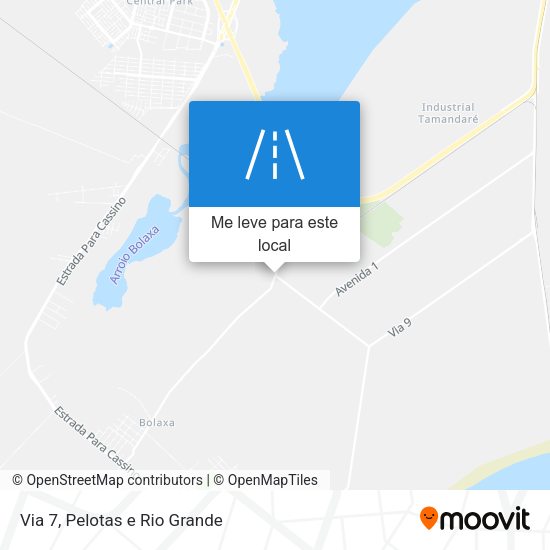 Via 7 mapa