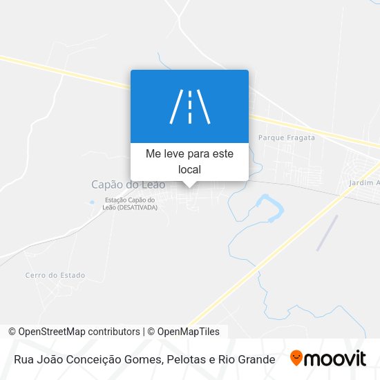 Rua João Conceição Gomes mapa