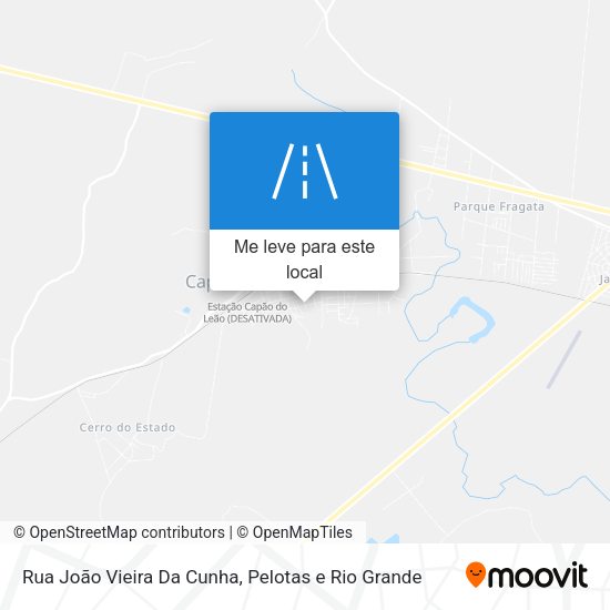 Rua João Vieira Da Cunha mapa