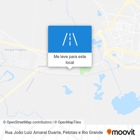 Rua João Luiz Amaral Duarte mapa