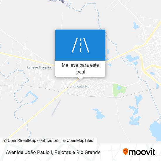 Avenida João Paulo I mapa