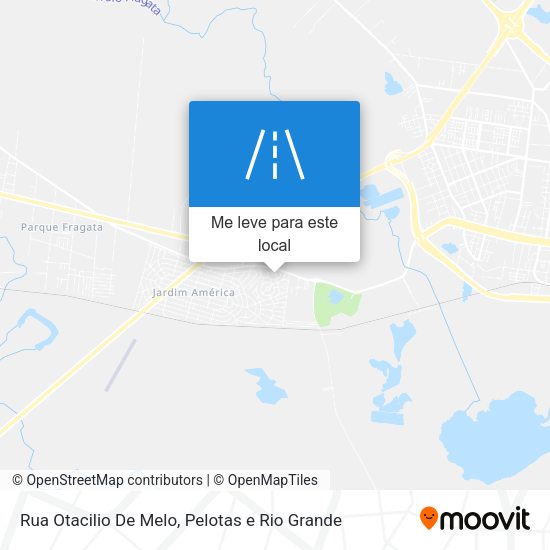 Rua Otacilio De Melo mapa