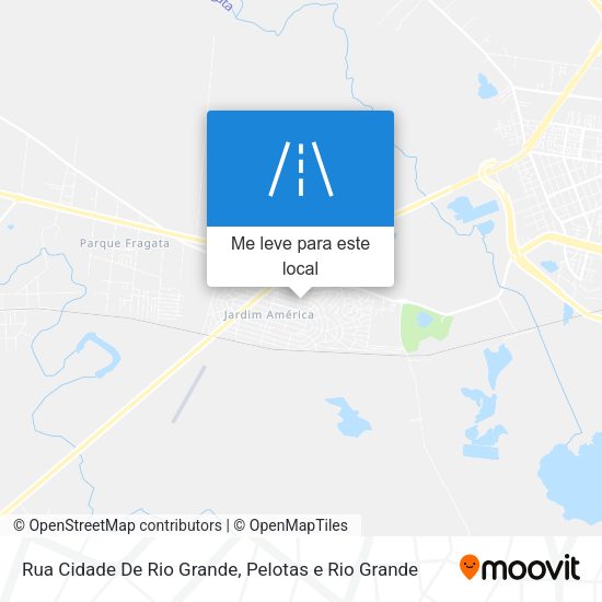 Rua Cidade De Rio Grande mapa
