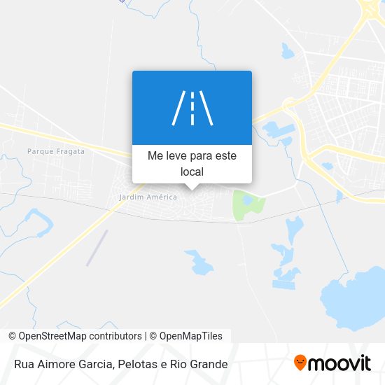 Rua Aimore Garcia mapa