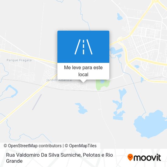 Rua Valdomiro Da Silva Surniche mapa