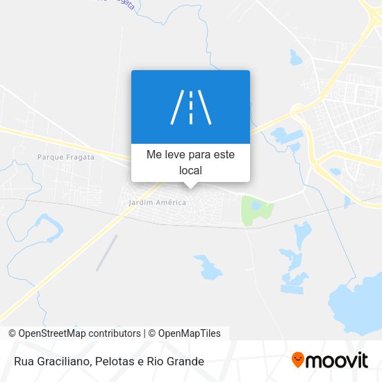 Rua Graciliano mapa