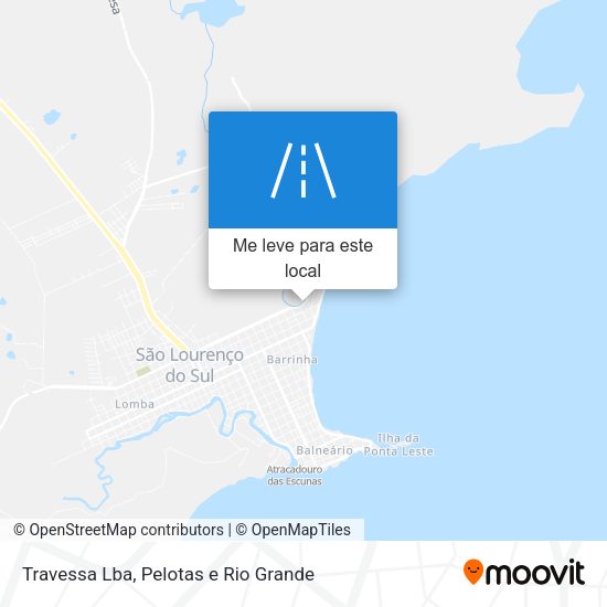 Travessa Lba mapa