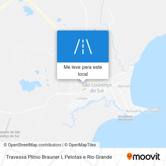 Travessa Plínio Brauner I mapa