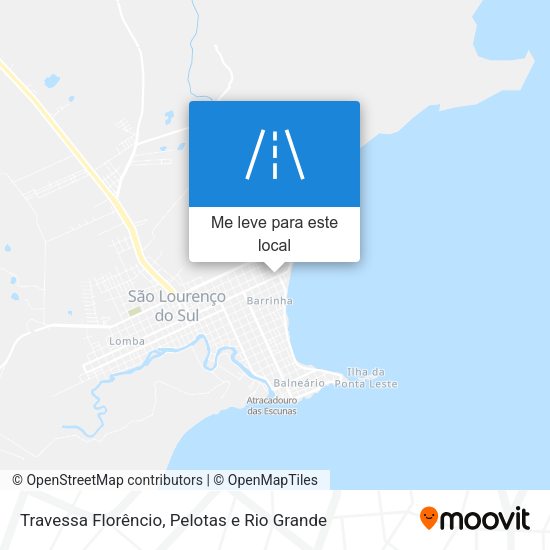 Travessa Florêncio mapa